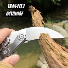 Load image into Gallery viewer, 5CR13MOV Blade Mechanical Claw Knife
