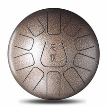 Load image into Gallery viewer, 10 Inch 11- Tone Steel Tongue Drum
