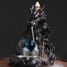 Load image into Gallery viewer, Dragon Backflow Incense Burner
