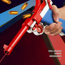 Load image into Gallery viewer, Luger P08 Auto Shell Ejecting Blowback Toy
