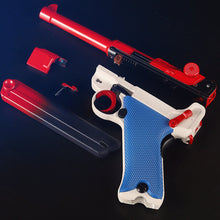 Load image into Gallery viewer, Luger P08 Auto Shell Ejecting Blowback Toy
