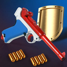 Load image into Gallery viewer, Luger P08 Auto Shell Ejecting Blowback Toy
