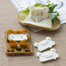 Load image into Gallery viewer, Panda Frog Sandwich Cutter
