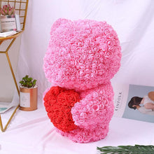 Load image into Gallery viewer, Rose Bear with Heart

