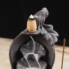 Load image into Gallery viewer, Lotus Waterfall Incense Burner

