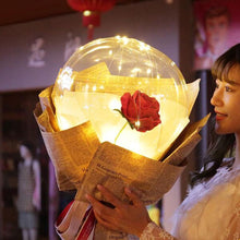 Load image into Gallery viewer, LED Luminous Balloon Rose Bouquet
