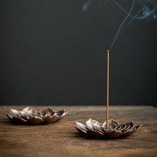 Load image into Gallery viewer, Brass Incense Holder

