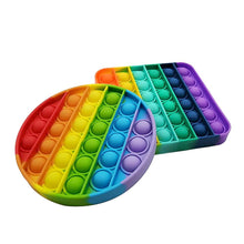 Load image into Gallery viewer, Rainbow Pop It Fidget Toy
