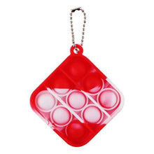 Load image into Gallery viewer, Mini Push Pops Bubble Sensory Toy Keychain
