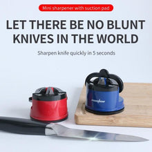 Load image into Gallery viewer, Mini Knife Sharpener with Suction Pad
