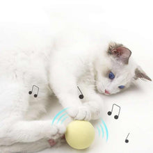 Load image into Gallery viewer, Interactive Gravity Squeaky Cat Toy Ball
