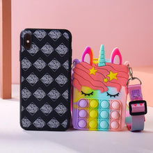 Load image into Gallery viewer, Unicorn Pop It Coin Purse

