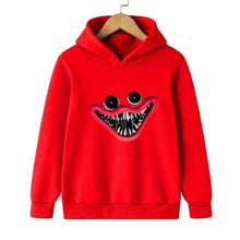 Load image into Gallery viewer, Blue Scary Hoodie
