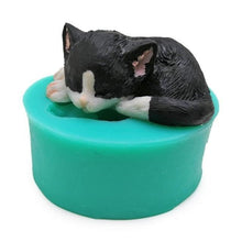 Load image into Gallery viewer, 3D Silicone Kittens Molds
