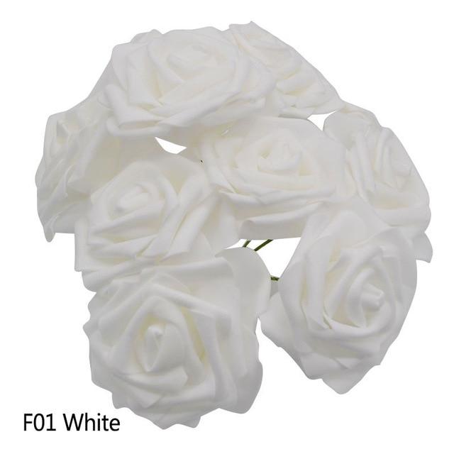 Colorful Foam Rose 8cm