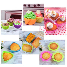 Load image into Gallery viewer, Silicone Cake Baking Molds (6 pcs)
