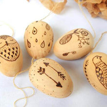Load image into Gallery viewer, Easter Wooden Egg &amp; Cups
