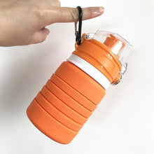 Load image into Gallery viewer, Creative Collapsible Silicone Water Bottle
