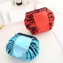 Load image into Gallery viewer, Bling Drawstring Cosmetic Bag
