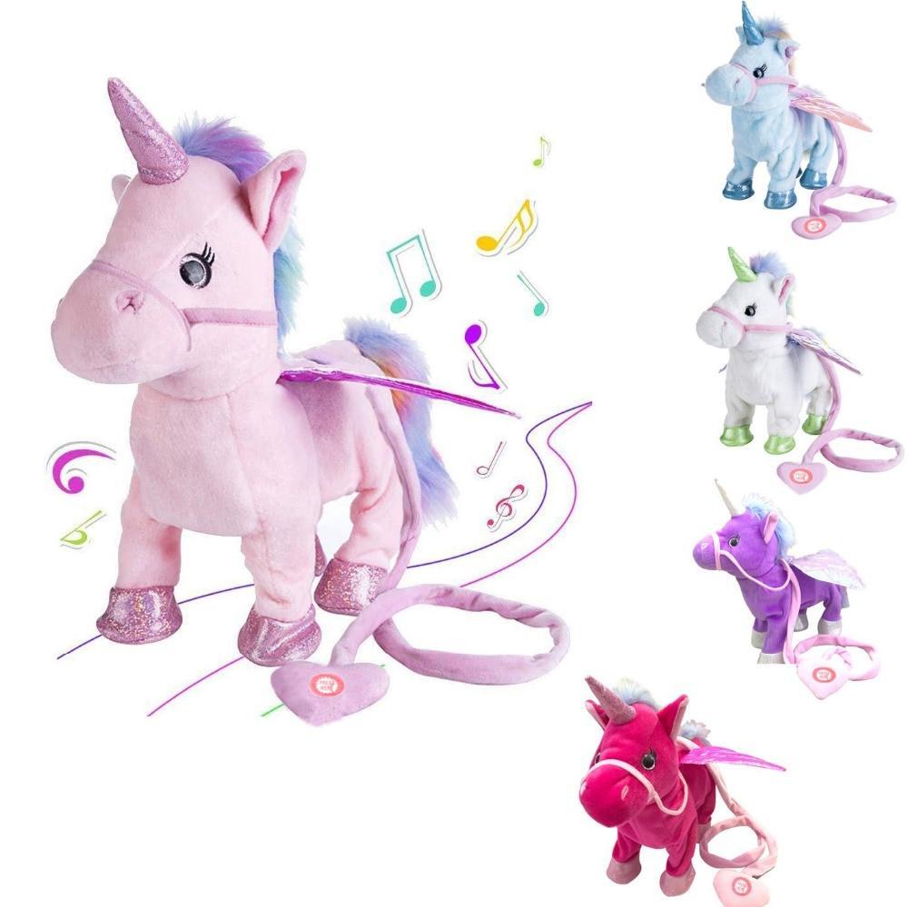 Magic Walking Unicorn Plush Toy