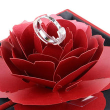 Load image into Gallery viewer, Pop Up Rose Rings Box
