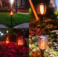 Load image into Gallery viewer, Outdoor Solar Flame Light Torch
