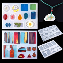 Load image into Gallery viewer, DIY Crystal Glue Jewelry Mold 83 Pcs Set
