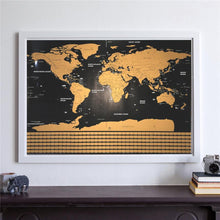 Load image into Gallery viewer, Scratch Off World Map Poster
